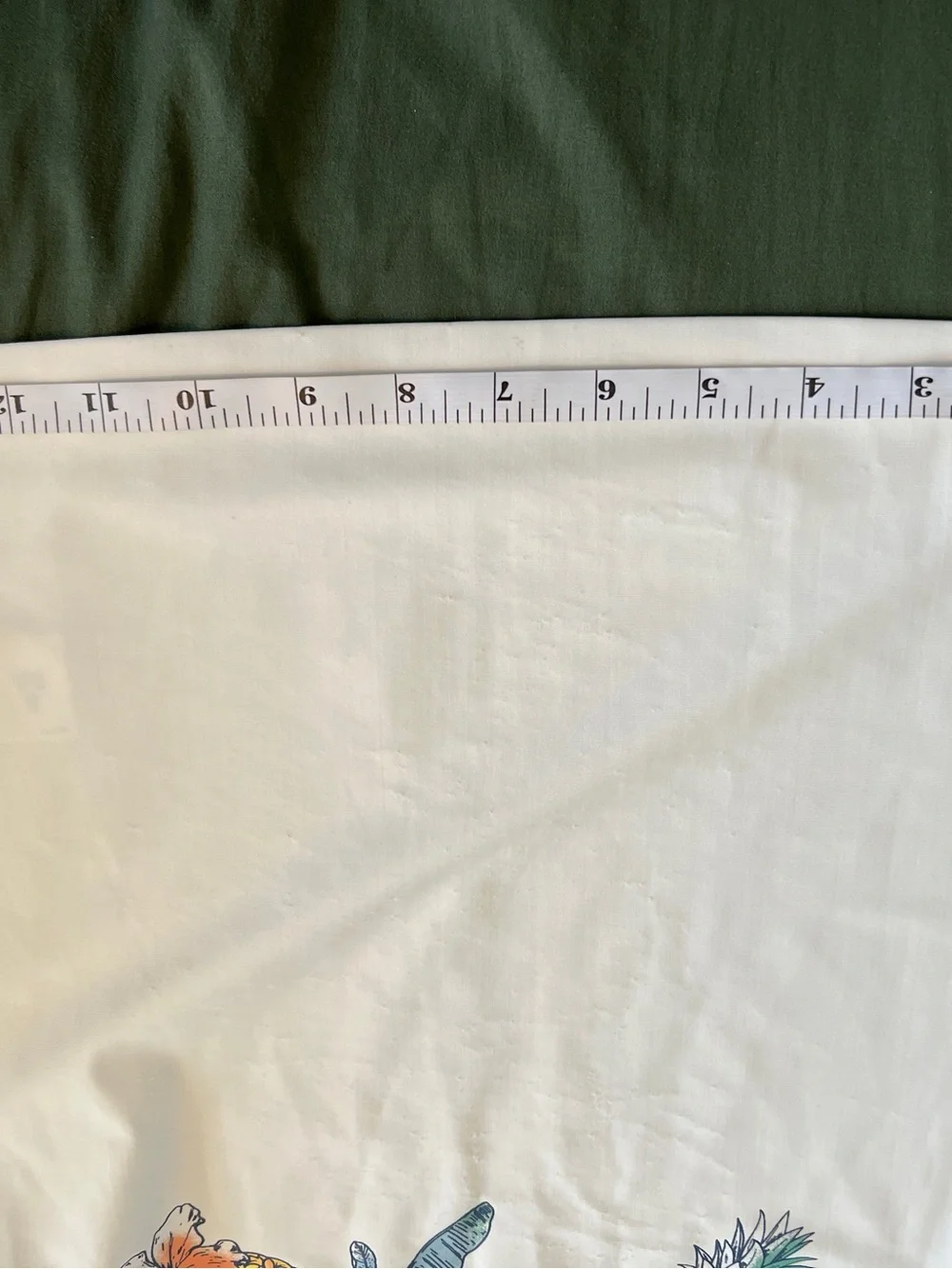 Boys OshKosh B'gosh White Short-Sleeve Tee with Tropical Floral Band Size 8